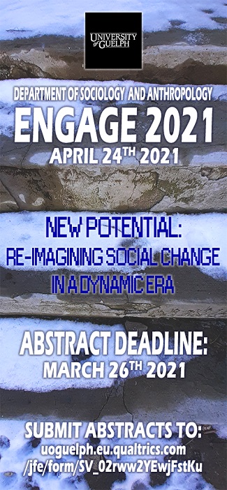 Department of Sociology and Anthropology Engage 2021 Poster